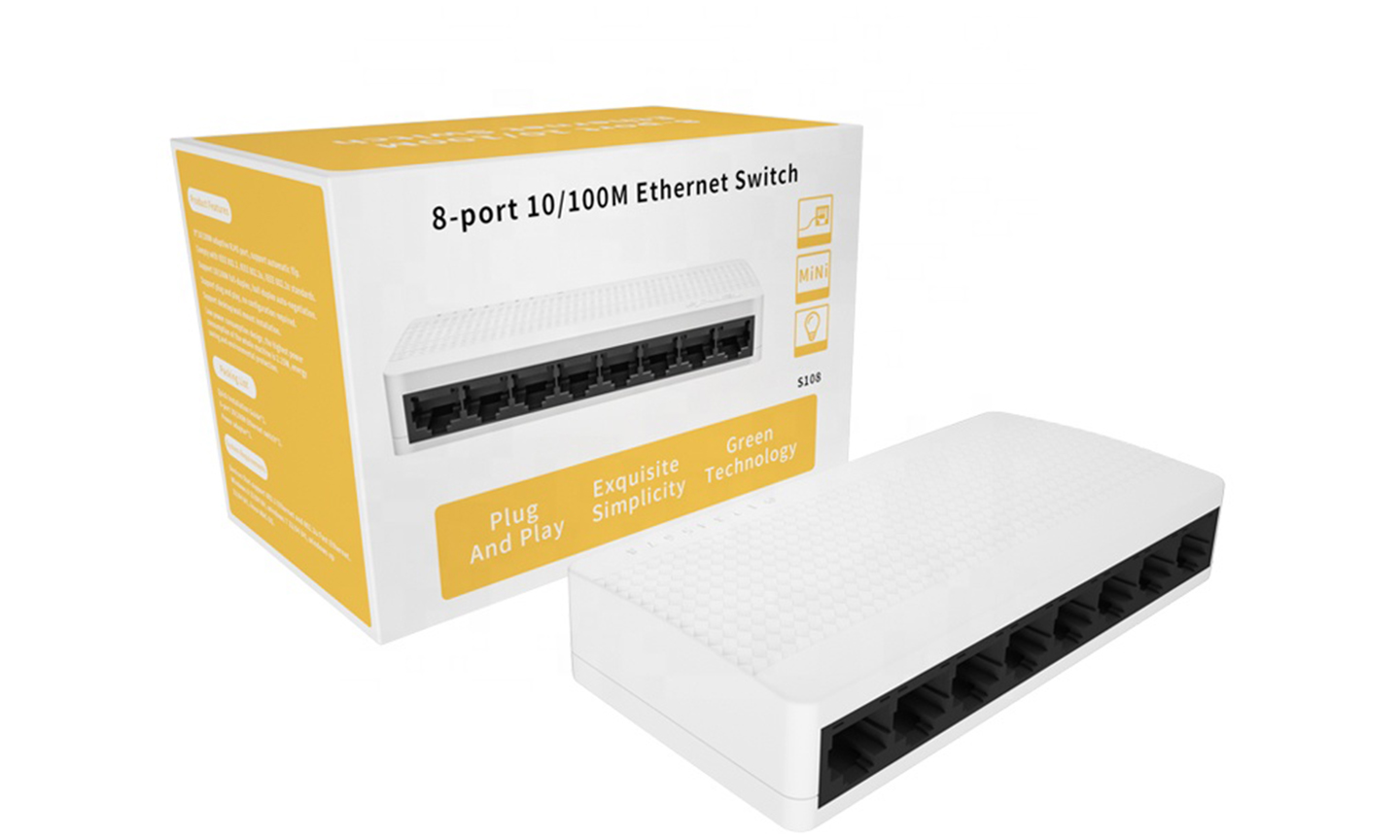 switsh 8 port 10/100