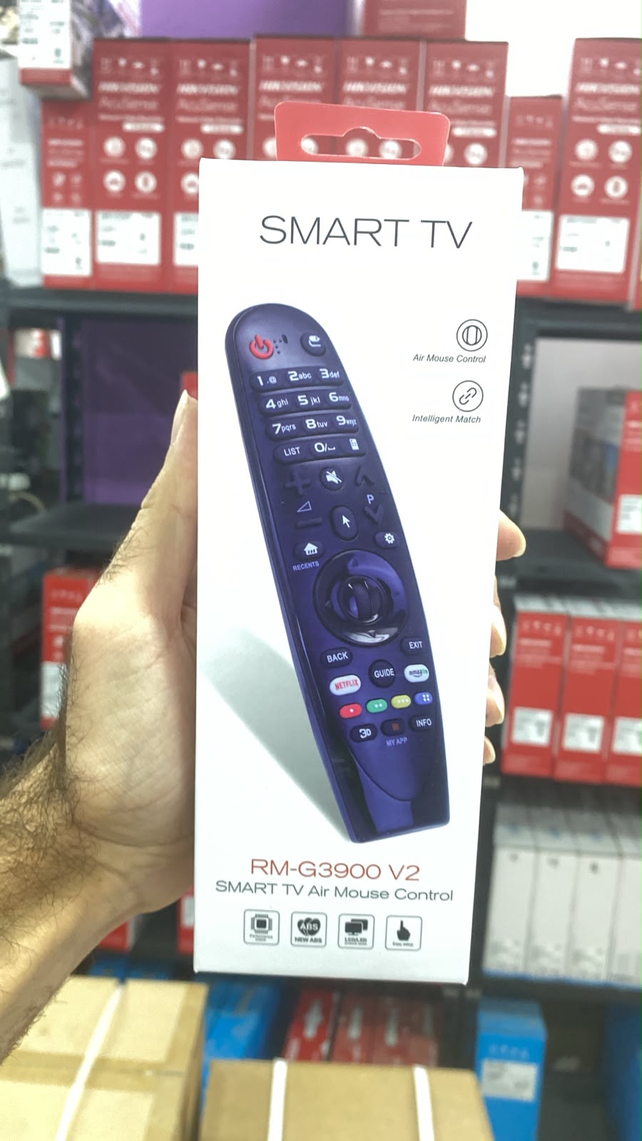 SMART TV Air Mouse Control