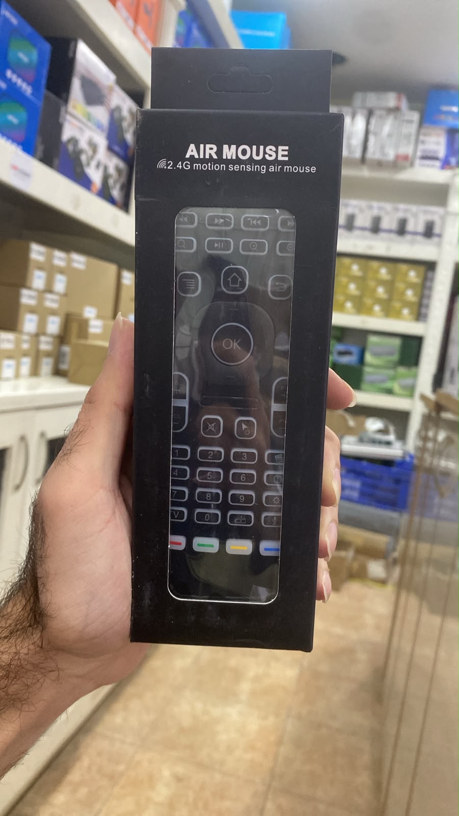2.4G motion sensing air mouse