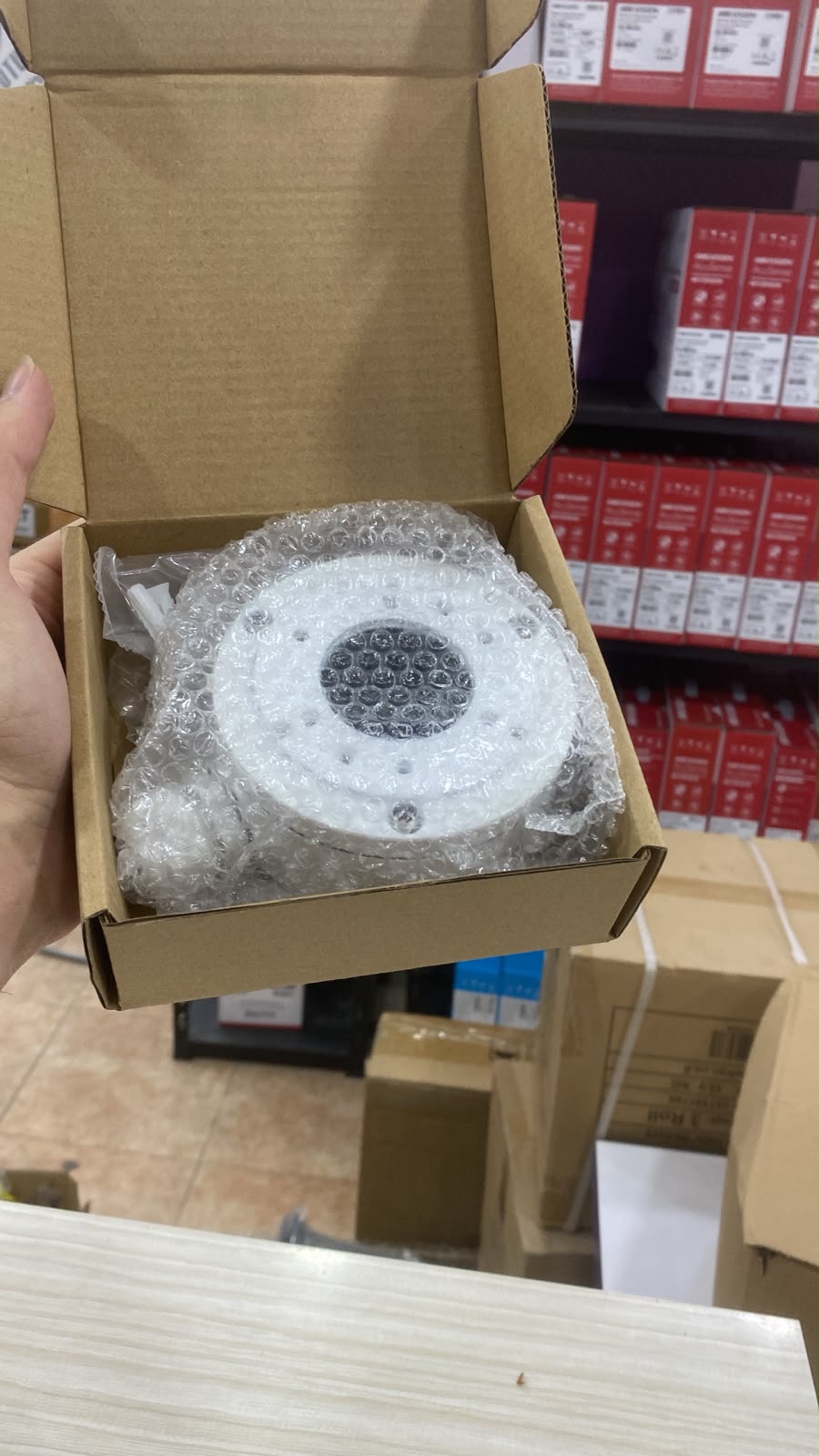 علب المنيوم مدور للكاميرات Junction Box- DS-1280ZJ-XS 